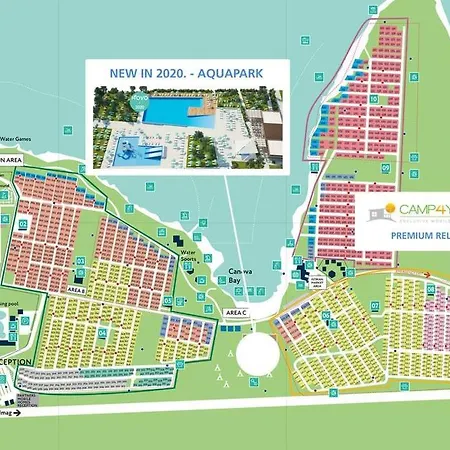 Üdülőpark Mobile Homes Premium Relax Park Umag By Camp4you